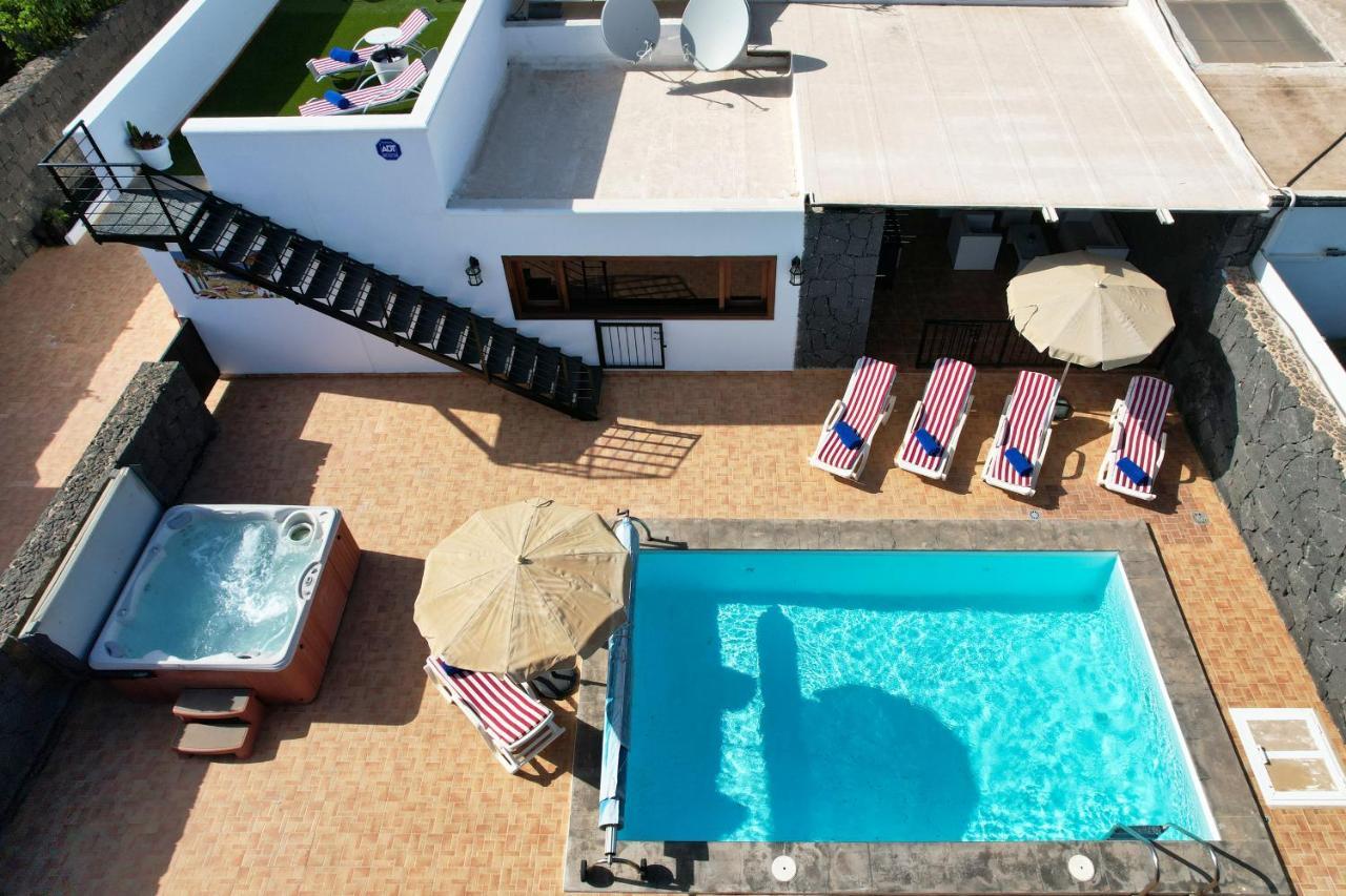 Villa Aurelia-Pool, Jacuzzi And Solarium Playa Blanca  Eksteriør bilde