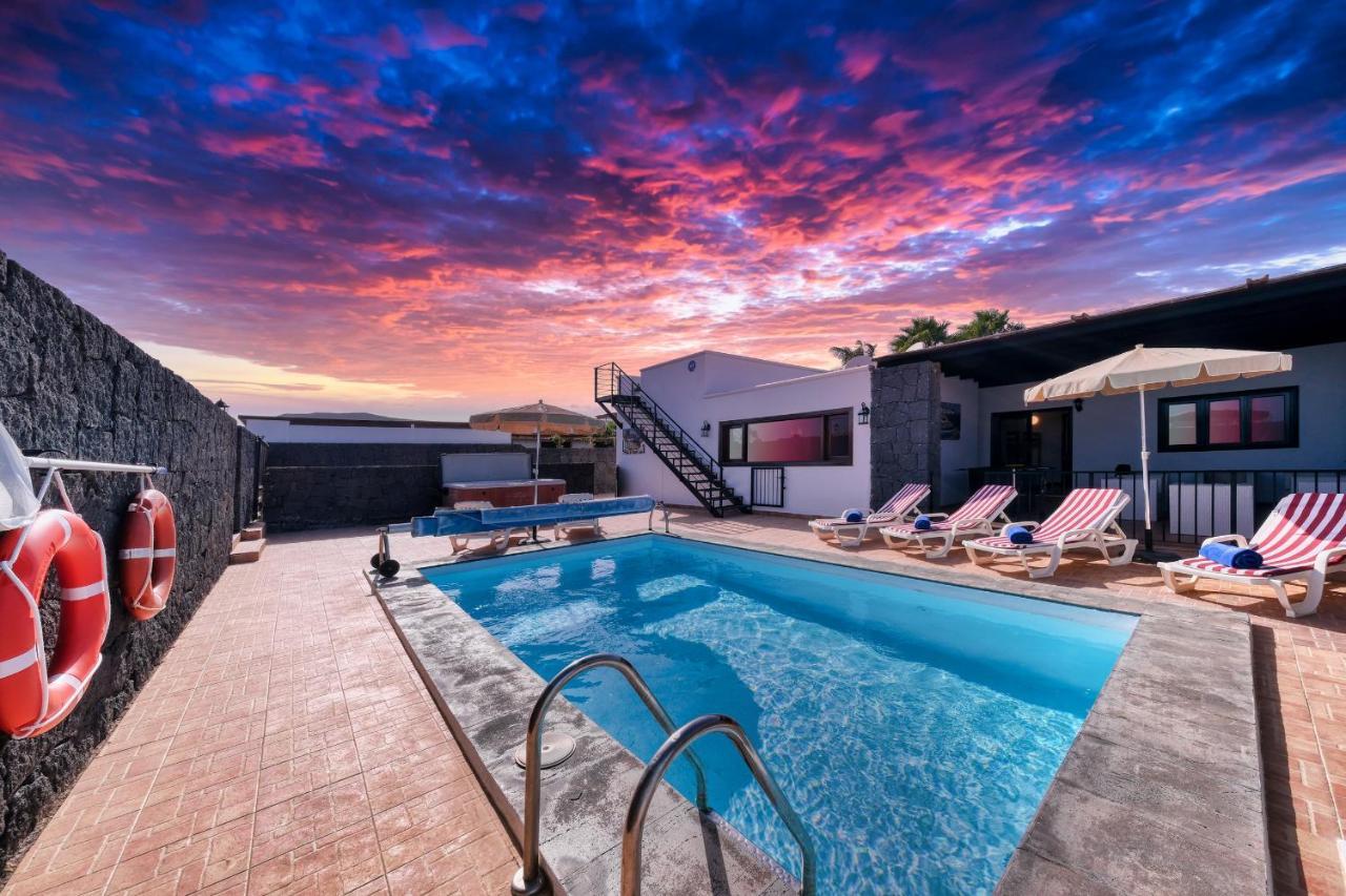 Villa Aurelia-Pool, Jacuzzi And Solarium Playa Blanca  Eksteriør bilde
